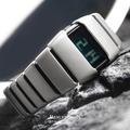 Benlydesign ｜ X6000型 銀色款 多功能 不鏽鋼錶帶 電子錶(X6000S-M)_2