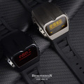 Benlydesign ｜ Gladiator角鬥士系列 黑色款 紅字 矽膠錶帶 多功能 電子錶(X7000B-R)_1