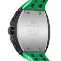 機械公爵 | 元素系列 黑框 綠色矽膠錶帶 石英錶 (TB8211QII-11)_3