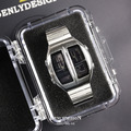 Benlydesign ｜Flip型 銀色款 兩視窗翻轉 LCD顯示 多功能 不鏽鋼錶帶 電子錶(KR-S)_1
