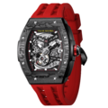 機械公爵 | 元素系列 自動上鍊 紅色款 碳纖維錶殼 矽膠錶帶 機械錶 (TB8228CF-02)_1