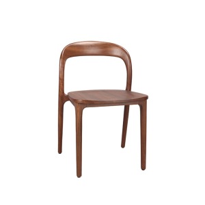 Bella 北美胡桃木餐椅-木坐板