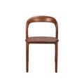 Bella 北美胡桃木餐椅-木坐板_1