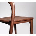 Bella 北美胡桃木餐椅-木坐板_4