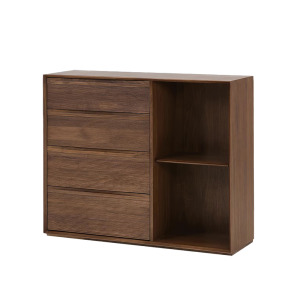 Vetra 北美胡桃木收納櫃(四款選擇)