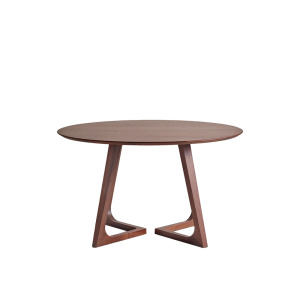 Alston 北美胡桃木圓桌-100/120cm