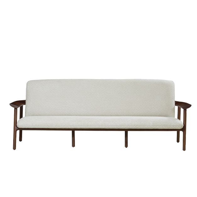 Arcadia 北美胡桃木三人座沙發-220cm