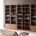Soren 北美胡桃木書櫃架-200cm_3