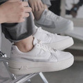 Nike Air Force 1 白銀增高厚底鞋_7