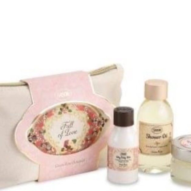 SABON花束禮品套裝3件組