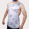【Go ahead系列】迷彩健身背心 銀河灰 (預購)_3