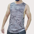 【Go ahead系列】迷彩健身背心 城市黑 (預購)_3