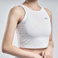 樣衣-經典LOGO俐落短版無袖背心 (白色S號)_2