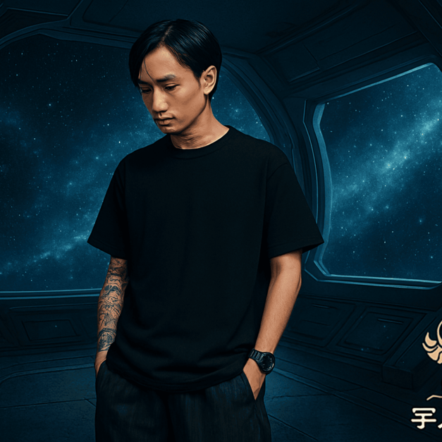 ｜靜域黑｜純粹素T