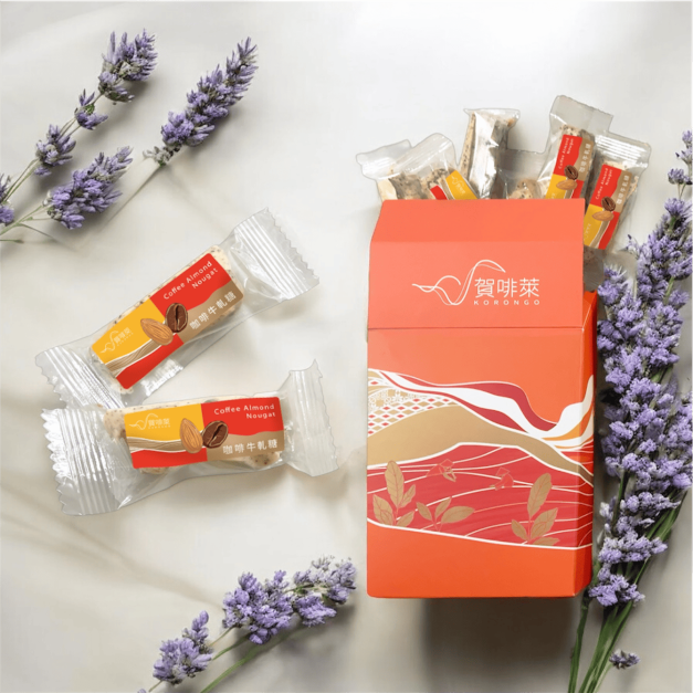 杏仁咖啡牛軋糖單盒