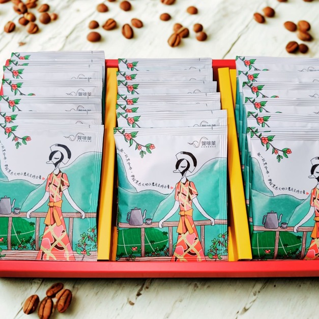 烏干達黑色力量-(耳掛)禮盒包(21片)