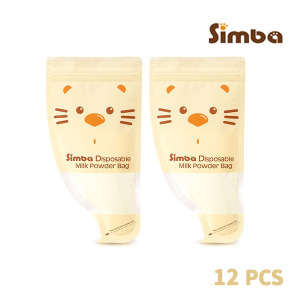 小獅王拋棄式雙層奶粉袋-12入
