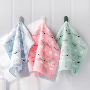 双星毛巾夢想航機小手巾24x24cm