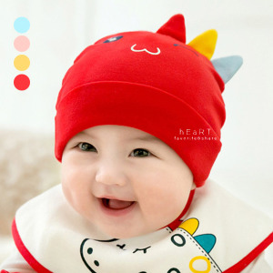 立體恐龍保暖新生兒帽