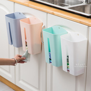 壁掛式多功能垃圾袋衛生紙收納盒