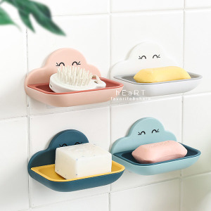 雲朵雙層瀝水肥皂盒