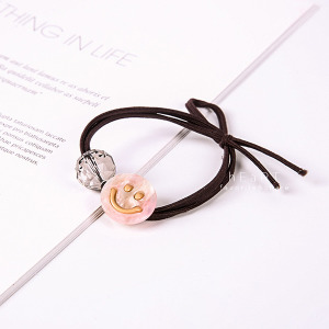 笑臉水晶球造型髮圈