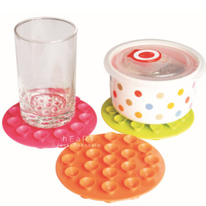 雙面吸盤式兒童餐具防滑墊