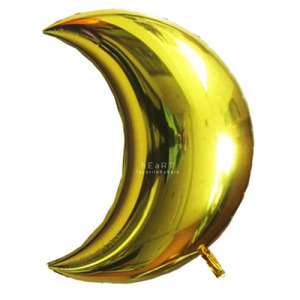 (出清不退換)派對布置月亮36吋鋁箔氣球(無充氣)