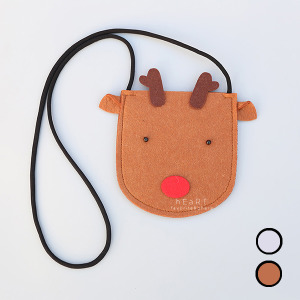 (出清不退換)聖誕麋鹿造型配飾小包包