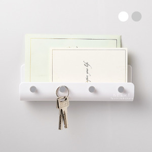 北歐簡約多功能鑰匙置物架