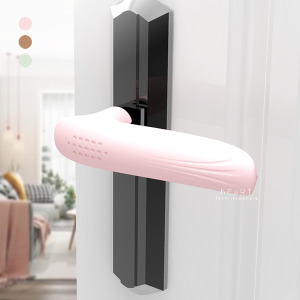 矽膠防撞防滑門把保護套 2入組