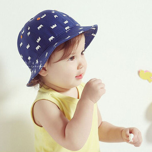 (出清不退換)小皇冠棉感遮陽漁夫帽