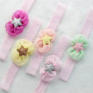 泡泡蝴蝶結星星髮帶