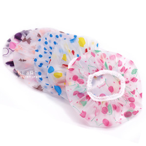 兒童水果造型防水浴帽