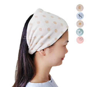 (出清不退換)棉感產後坐月子髮帶