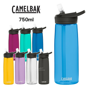 出清不退換-(送防塵蓋+清潔刷)美國CamelBak 750ml EDDY+多水吸管水瓶