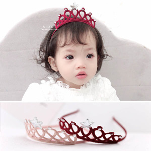 典雅星星公主皇冠髮箍