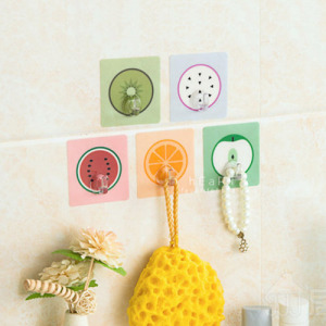 夏日水果方型透明掛勾