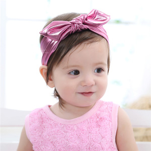 燙金布藝兔耳髮帶