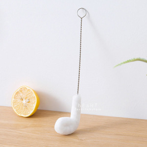 L型奶瓶刷杯刷二件組