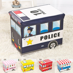 (出清不退換)(限宅配)卡通汽車折疊儲物收納箱 車廂款