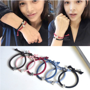 金屬綁繩髮圈手鍊