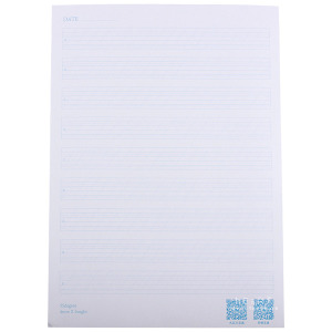 空白書寫英文字練習紙 50張組