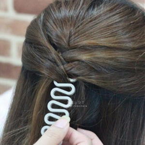 魚骨波浪麻花辮編髮器