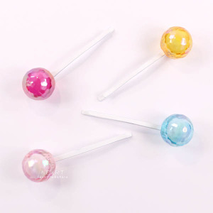 甜美糖果色棒棒糖髮夾