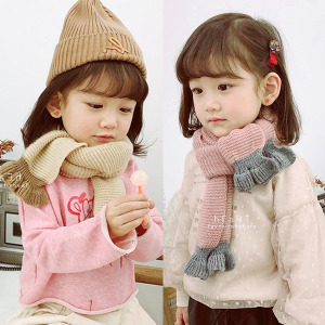 (出清不退換)波浪邊韓系針織保暖圍巾