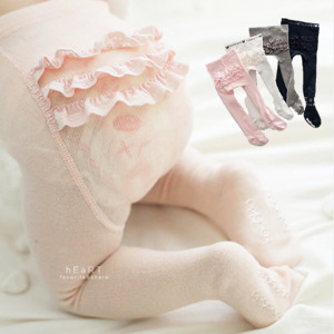 (出清不退換)甜美蕾絲全包止滑褲襪