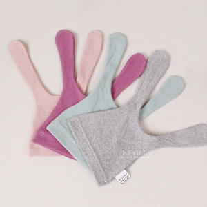 (出清不退換)耳朵造型棉感防風睡眠嬰兒帽