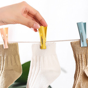北歐可立式曬衣夾 10入組 不挑色