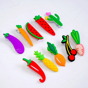 可愛蔬果造型髮夾